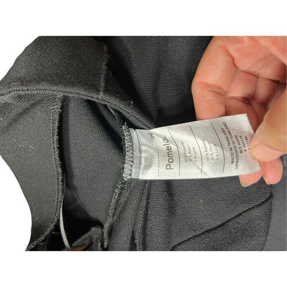 Pomelo Black High Waisted Shorts Size 28 - Picture 5 of 6